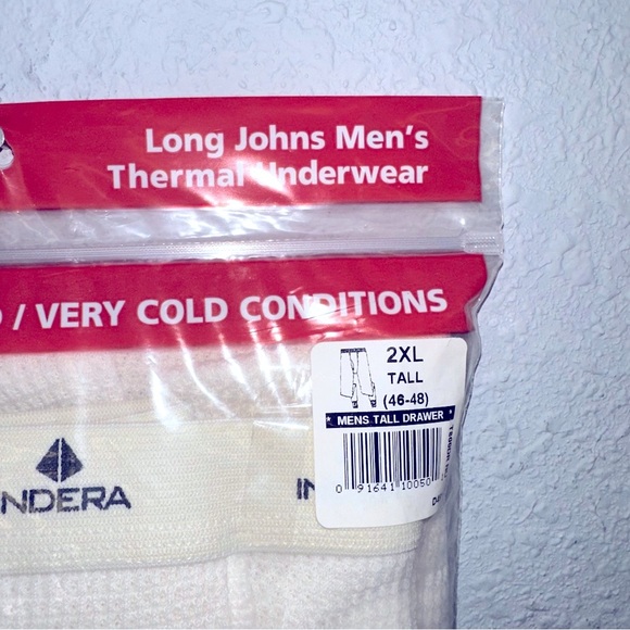 Indera Men’s thermal underwear NIP sz 2XL tall (46-48) - Picture 2 of 7